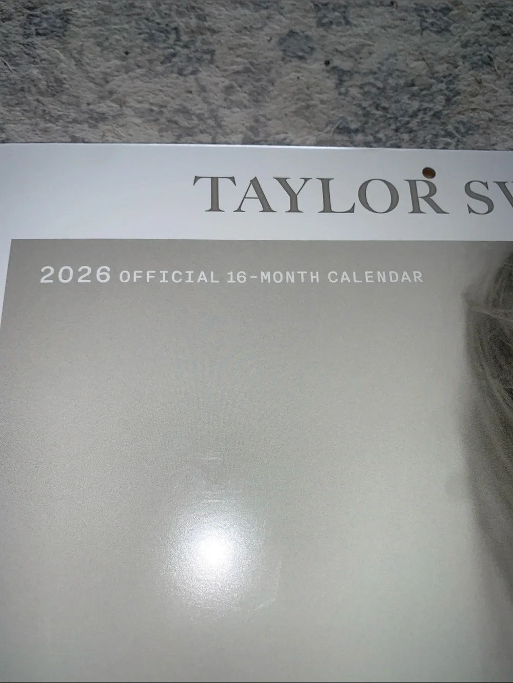 NWT Taylor Swift 2026 Calendar
